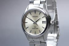 [Near MINT] Grand Seiko SBGX005 9F62-0A10 Silver Dial Date Quartz Men's Watch