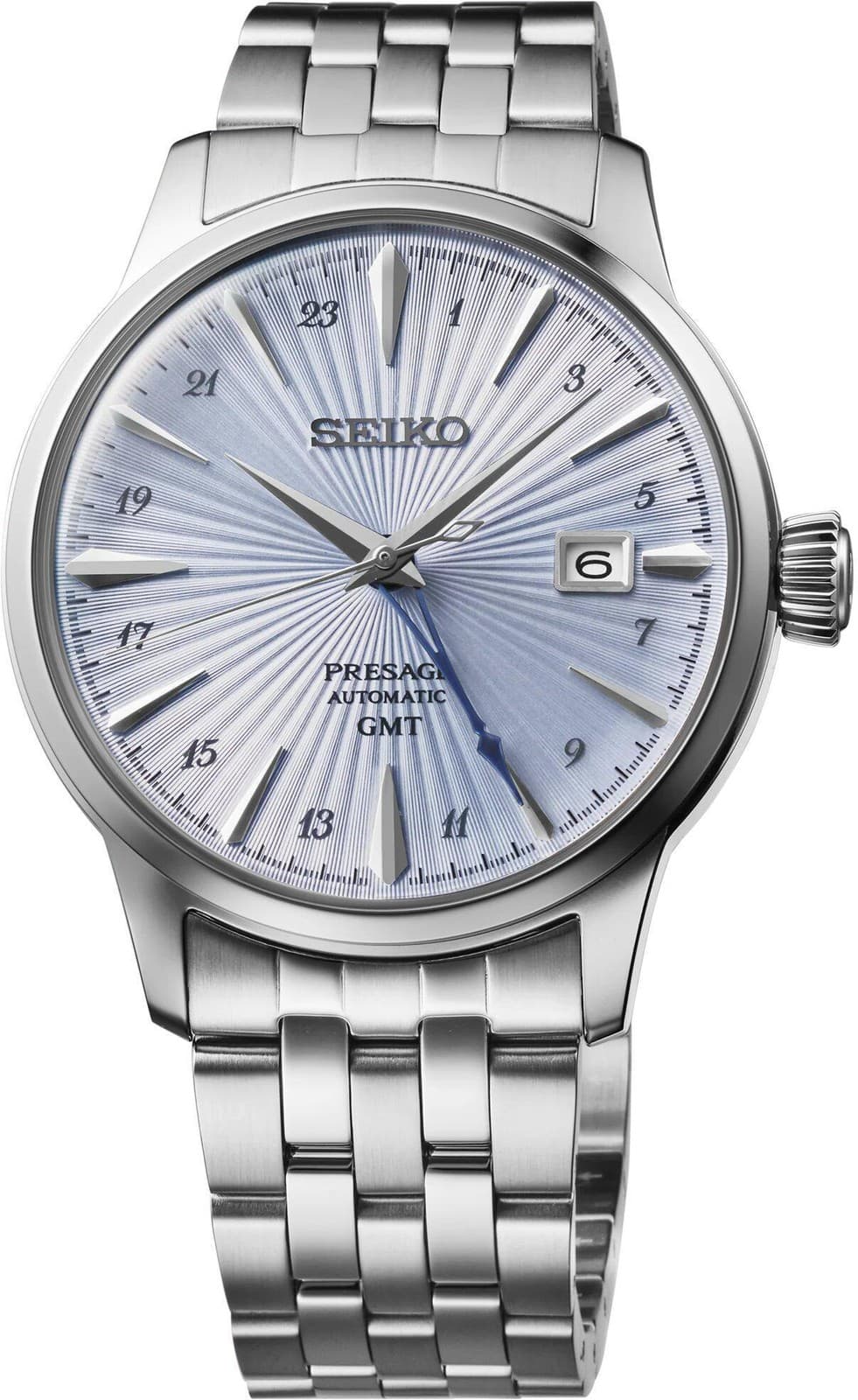 Seiko Presage Cocktail Time GMT Automatic Mens Watch SSK037