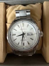 SEIKO Presage SARY055 White Dial Automatic Men's Watch Used Working #12