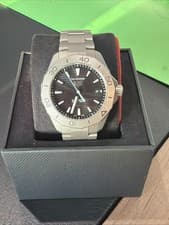 TAG Heuer AQUARACER Solargraph Titanium Black Dial Men's Watch WBP1180