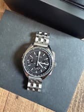 Bulova Lunar Pilot 45mm 96A225 Men's Chronograph Watch - Strapcode bracelet