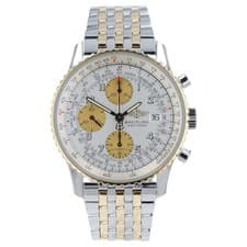 Breitling Navitimer Silver Dial Steel & Gold 41mm Automatic Mens Watch D13022