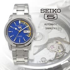 SEIKO Men s Watch Overseas Model Seiko 5 Automatic Business Casual SNKK27K1