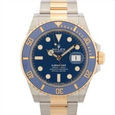 Rolex SUBMARINER DATE 126613LB SS×YG SS×YG AT blue dial