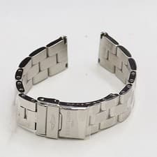 Breitling 158A W 3512 Stainless Steel Silver 15mm Mens Wristwatch Authentic