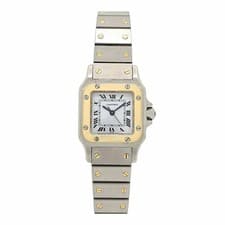 Cartier Santos Galbée SM Automatic, Permanent Guarantee, 2036288 Japan w0413