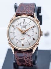 1955 - Bulova 23 Pointer Day Date 23j Men's 34mm Automatic Watch 10k Gold Filled