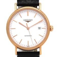 Authentic Longines Présence L4.922.1 Gold Plated Mechanical Automatic #230-...