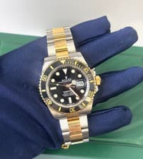 Rolex Submariner 126613LN 41mm 18K Two Tone Black Dial Original Box & Papers