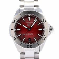 Tag Heuer Aquaracer Professional Date WBP2114 BA0627 Red Stainless