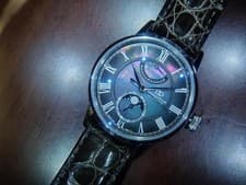 Orient Star Automatic Watch RK-AY0113A Moonphase Power Reserve Open Heart