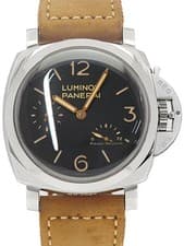 PANERAI Luminor 1950 3 Days 47Mm PAM00423 Black Men's Used Watch #31031