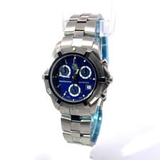 TAG Heuer 2000 Exclusive Chronograph CN111G Quartz Blue Dial Men's Watch 40mm