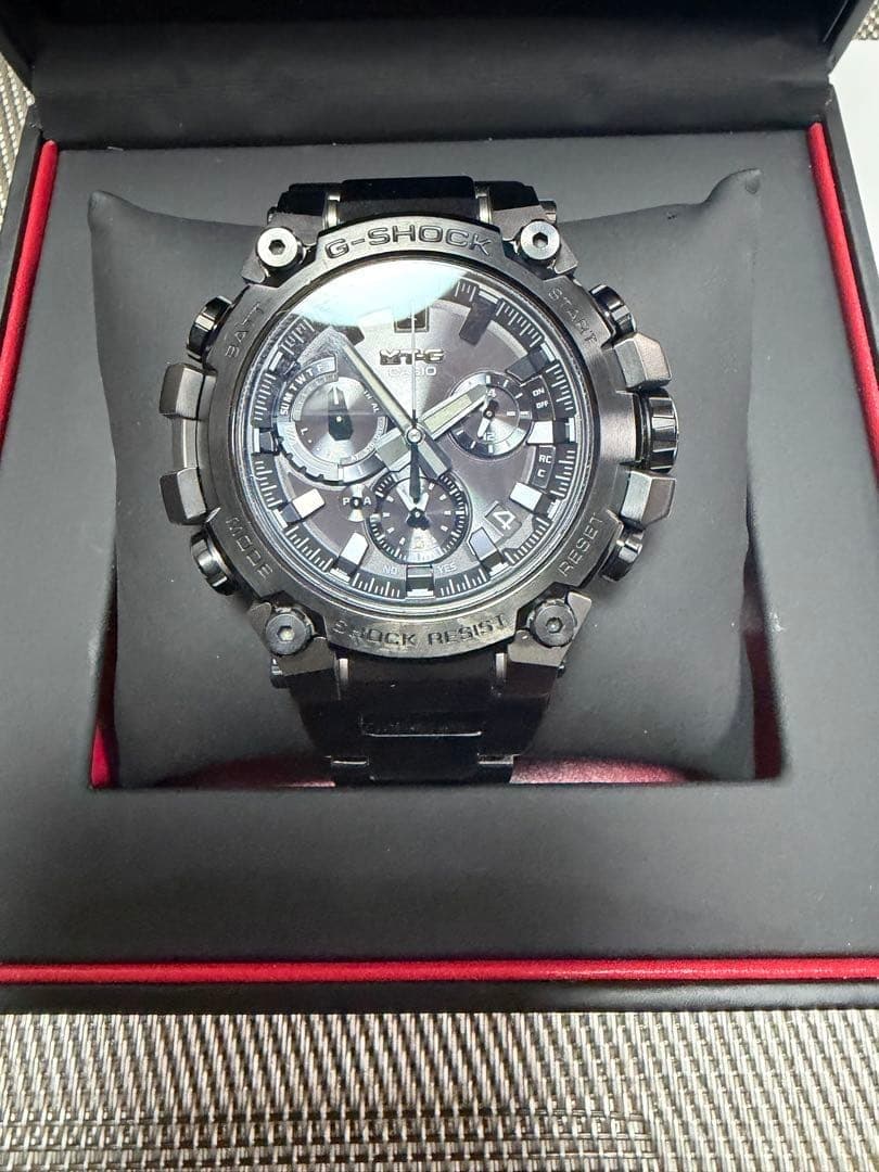 CASIO G-SHOCK MTG-B3000B-1AJF Tough Solar Men's Watch Black