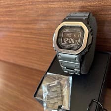 Casio GShock GMWB5000MB1JF Full Metal Black Timepiece Bluetooth Solar