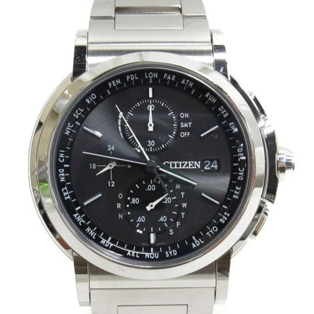 Citizen Direct Flight Watch Solar H800 Silver Color from JAPAN