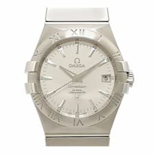OMEGA 123.10.35.20.02.001 Silver Case Size 35mm Men's Used Watch #31231