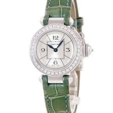 Cartier WJ124027 Miss Pasha 27mm Green Women's Quartz Watch