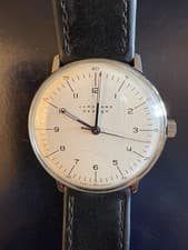 Max Bill Junghans Watch 34 mm. Manual Wind