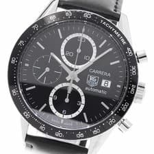 TAG Heuer CV2010-3 Carrera Chronograph utomatic Men's Watch, Used, Scratches