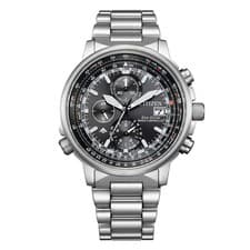 Citizen Eco-Drive Radiocontrolled Pilot Watch AT8300-58E 41mm Stainless Steel