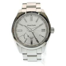 GRAND SEIKO Heritage Collection Spring Drive GMT White Dial Automatic Watch Used