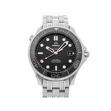Omega Seamaster Diver 300M Steel Auto 41mm Black Dial Watch 212.30.41.20.01.003