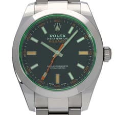 ROLEX Milgauss 116400GV Random Serial Men's Intense Black Stainless #W767