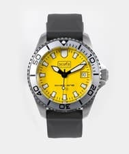 Scurfa Diver One Yellow Divers Watch D1 Yellow 40 Mm 500m WR