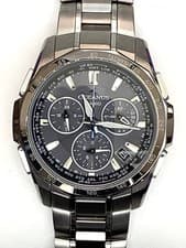 CASIO OCEANUS Manta OCW-S1000 Solar Watch Titanium 38mm Silver Band