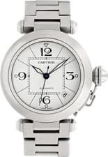 Cartier Pasha W31015M7 Stainless Steel 35mm auto watch