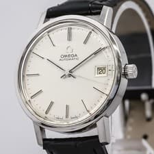 Vintage 1977 *NEAR MINT* OMEGA Seamaster Cal.1012 Automatic 35mm Mens w/Bracelet