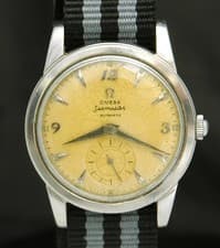 Omega Seamaster Automatic Men's Watch VTG 2576-4 17J 342 1947 VTG Big Eye Rare