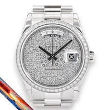 Rolex DayDate 118346 K Diamond Men’s Watch A Grade