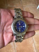 TAG Heuer WT1113.BA0551 Mens Link Series Professional Quartz Watch Blue BA0550