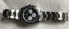 SUGESS S418-2 Daytona LeMans Homage, Panda dial, Ceramic Bezel, SS Bracelet