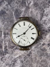 Vintage Longines Watch Pocket Wristwatch Roman Dial Swiss Mechanical