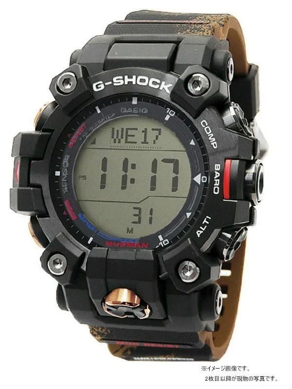 CASIO G-SHOCK MUDMAN GW-9500TLC-1JR TLC Solar Radio 51mm