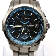 Casio Men's Watch OCEANUS Chronograph Tough Solar OCW-S2000 Working