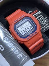 Casio GW-B5600FB-4JR G-Shock Quartz Men's Watch Gray Dial Digital From Japan