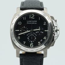 Panerai Luminor Marina Chrono PAM00074 Men's Watch Steel Automatic 40MM P034
