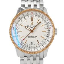 Breitling Navitimer 38mm U17325211G1A1 Automatic Silver Dial Ladies Watch