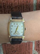 Vintage Bulova 10 Gold Filled Watch WORKS NEWLY SERVICED
