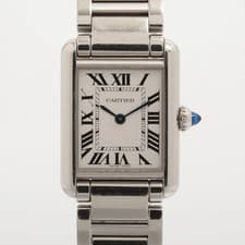 Cartier tank Must SM WSTA0051 SS SS QZ Silver-Face 3 Extra Links