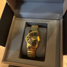 Hamilton Ventura Gold Watch Stretch Bracelet