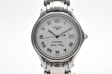 [Near MINT] Longines Golden Wing Five Star L3.606.4 White Dial Quartz Mens Watch