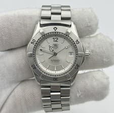 TAG HEUER AUTOMATIC 200 METER SILVER DIAL STAINLESS STEEL 38MM WK2166