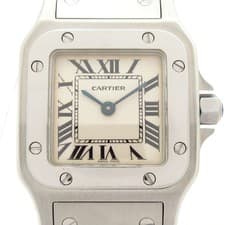 Cartier Santos Galbee SM W20056D6 8******* Silver Women's Wrist Watch