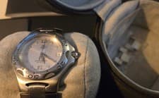 TAG Heuer WL111E.BA0700 Men's Quartz Stainless Steel Watch Silver Dial 200m