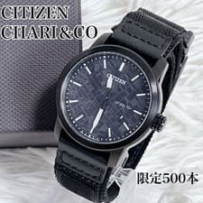 Citizen BM8477 12E Wristwatch CHARI CO Collaboration Eco Drive Timepiece